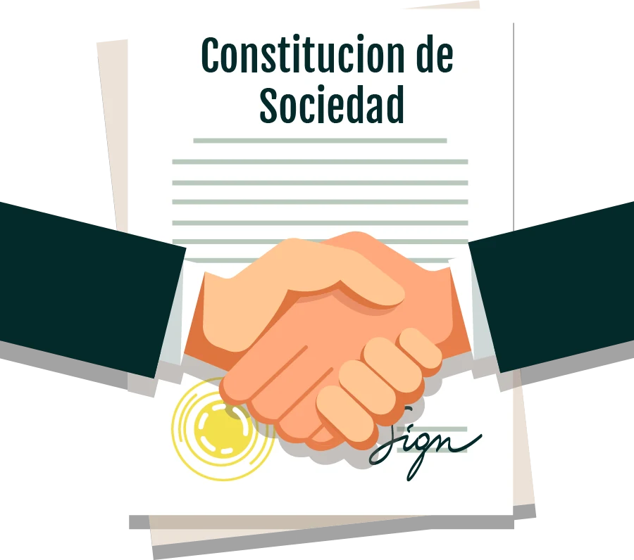 Ilustración: acuerdo de constitución de sociedad